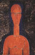 Red Bust (mk39) Amedeo Modigliani